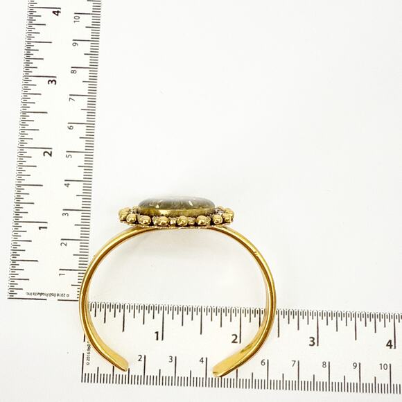 Virgins Saints & Angels Gold Bracelet with Silver Medallion - Picture 9 of 9